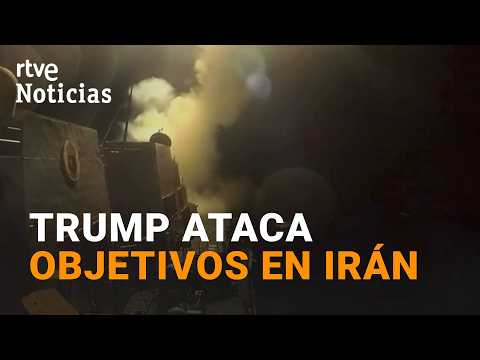 TRUMP CUMPLE su AMENAZA y VUELVE a ATACAR OBJETIVOS en IRÁN |RTVE Noticias