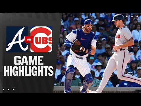 Braves vs. Cubs Game Highlights (9/1/25) | MLB Highlights