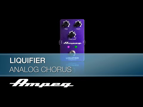 Ampeg | Liquifier Analog Chorus pedal | Demo