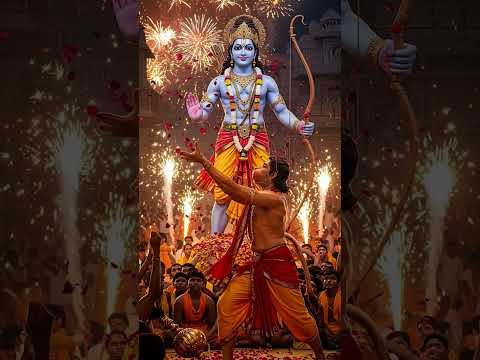 🪔🎉आई है दिवाली और आएंगे भगवान.....🎉🪔#shortvideo #दीपावली