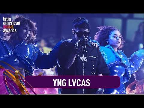 Yng Lvcas canta 'Jimmy Choo' en Latin American Music Awards 2024