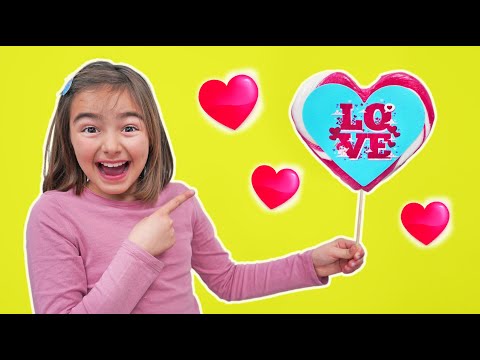 Gisele y Claudia Las Ratitas probando dulces de San Valentin