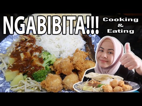 Masak & Makan PECEL, TAHU KRISPI, IKAN ASIN, dll.