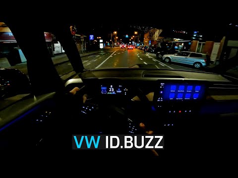 VW ID.BUZZ 204 HP NIGHT POV DRIVE & DEMO LIGHTS