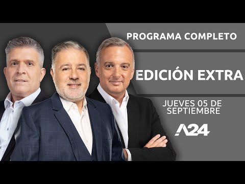 ATENTADO A PINO + DIPUTADO QUE VA A REEMPLAZAR A KIZCKA #EdiciónExtra l PROGRAMA COMPLETO 05/09/2024