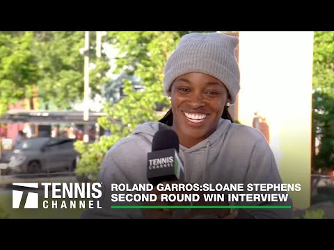 Sloane Stephens Thriving On Her Favorite Surface; Roland Garros 2R Win