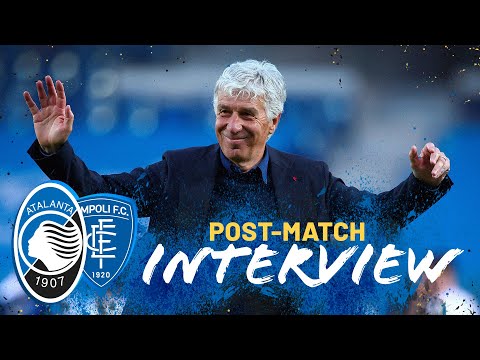 34ª #SerieATIM | Atalanta-Empoli 2-0 | Gian Piero Gasperini: “Testa a Marsiglia”