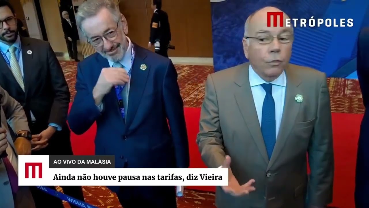Mauro Vieira detalha encontro entre Trump e Lula