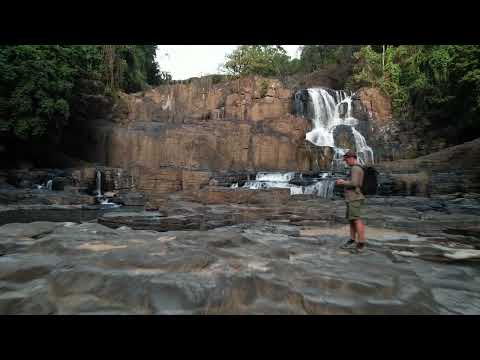 THE MOST BEAUTIFUL YET DEADLY WATERFALL IN MY VILLAGE 🌊⚠️ #outdoors #explore #nature #hiking #shorts
