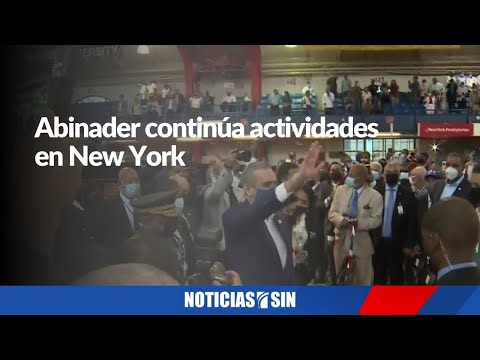 Abinader encabeza diversas actividades en su tercer día