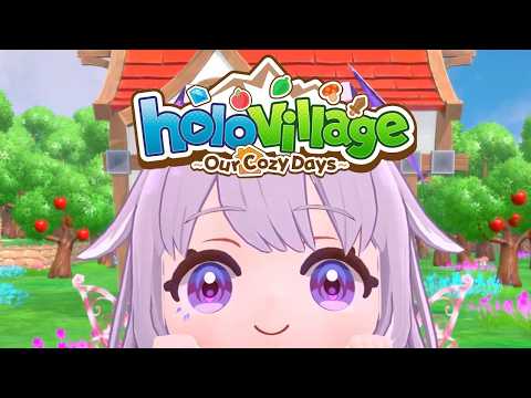 【holoVillage: Our Cozy Days】BIBOO IN A COMFY GAME? MY DREAM COME TRUE!!!