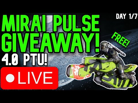 🔴LIVE STAR CITIZEN! | GIVING 7 PLEDGE SHIPS AWAY! | MIRAI PULSE GIVEAWAY! | 💸$600 IN SHIPS!💸