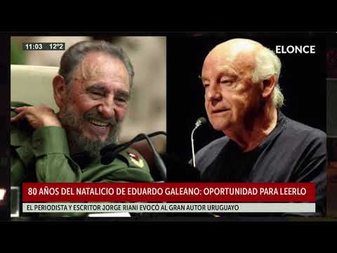 80 años del natalicio de Eduardo Galeano, oportunidad para leerlo