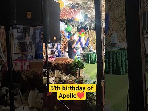 5'th birthday of Apollo / Elias J. Tv. #shortvideo #fypage