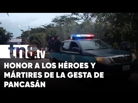 Policía Nacional homenajea con una Diana la «Gesta Heroica de Pancasán» - Nicaragua