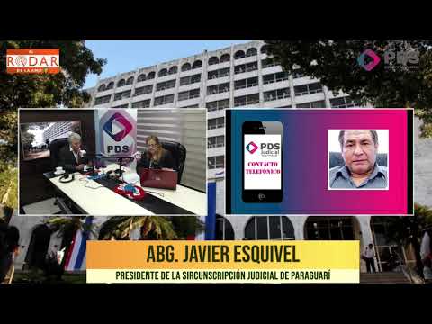 Entrevista-Abg. Javier Esquivel - Presidente de la Circunscripción Judicial de Paraguarí