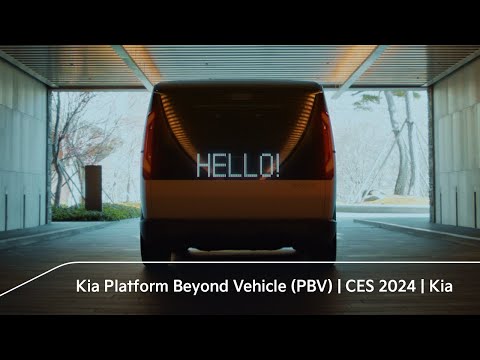 Kia Platform Beyond Vehicle (PBV) | CES 2024 | Kia