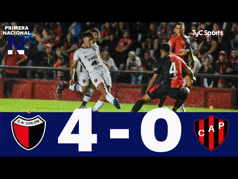 Colón 4-0 Patronato | Primera Nacional | Fecha 4 (Zona B)