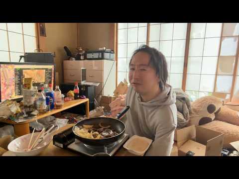 関慎吾 国産ステーキを部屋で焼く