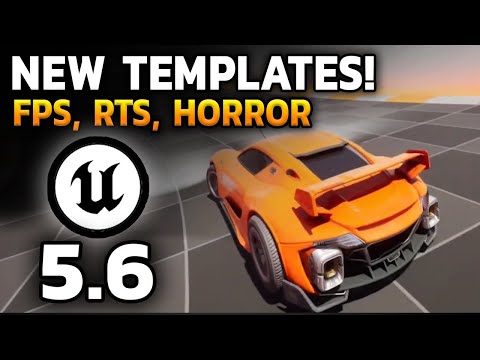 Unreal Engine 5.6 NEW TEMPLATES (Showcase)