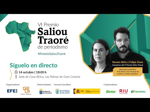 Ceremonia de entrega del VI PREMIO SALIOU TRAORÉ DE PERIODISMO EN ESPAÑOL SOBRE ÁFRICA