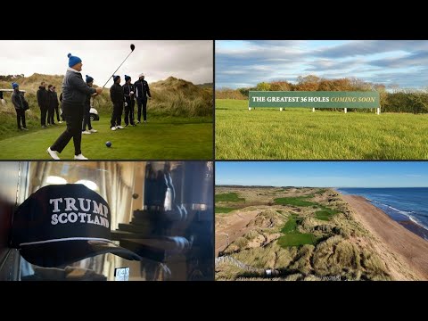 VOICED: Trump's Scottish Links: An exclusive look at the new golf course splitting locals | AFP