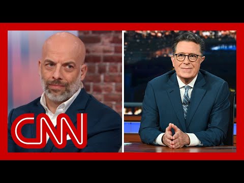 Comedian's advice to Stephen Colbert: 'Run for President!'