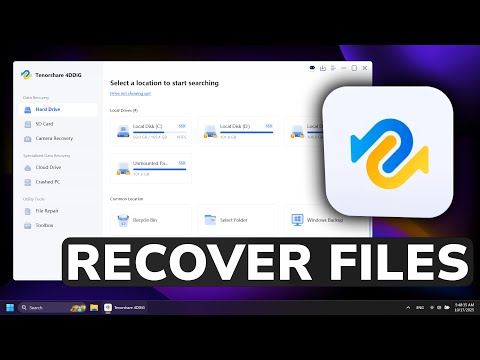 Best Data Recovery Software for Windows 11 25H2
