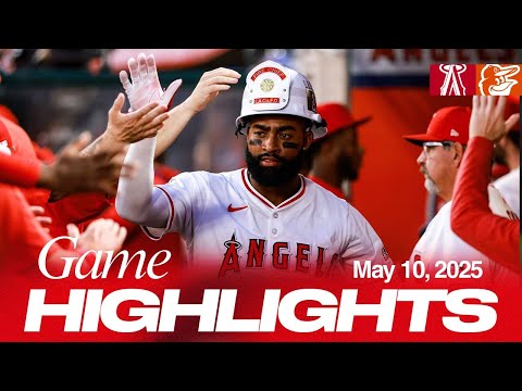 Orioles vs. Angels Game Highlights (5/10/25) | MLB Highlights