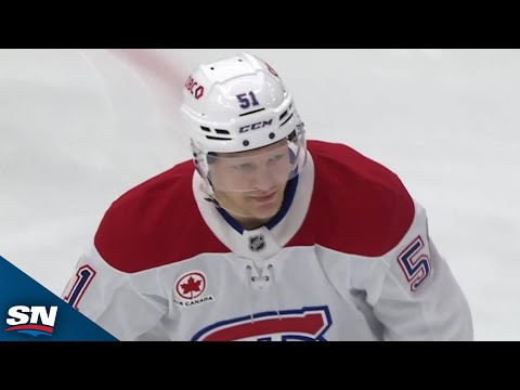 Canadiens Emil Heineman Smashes Baseball Like Goal With Hand-Eye Coordination