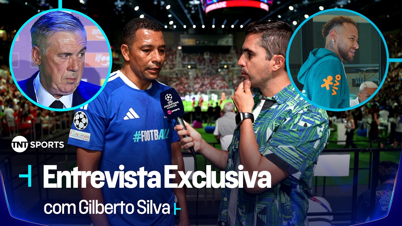 "EU NÃO VEJO O BRASIL COMO FAVORITO!" GILBERTO SILVA ANALISA FASE DA SELEÇÃO BRASILEIRA | ENTREVISTA