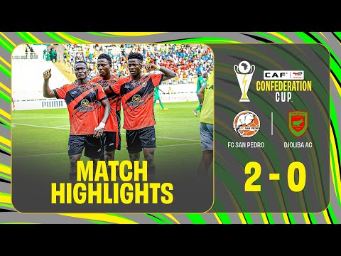 HIGHLIGHTS | FC San Pedro 🆚 Djoliba AC  | Matchday 2 | 2025-26 #TotalEnergiesCAFCC