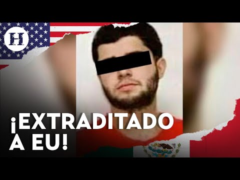 ¡Se va a EU! Así fue extraditado “El Nini”, jefe de seguridad de los hijos de “El Chapo”