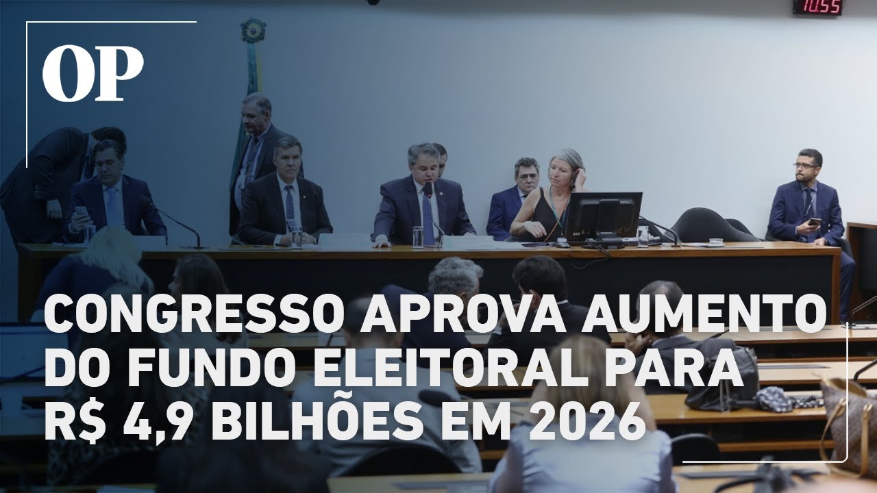 Congresso mantém fundo eleitoral em R$ 49 bilhões para as eleições de 2026