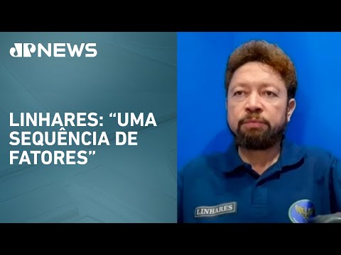 Piloto analisa queda de avião em Vinhedo (SP)