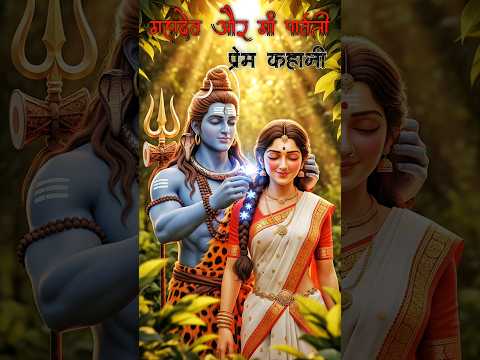| महादेव🙏और मां पार्वती👰प्रेम कहानी | #mahadev #parvati #video #kahani |