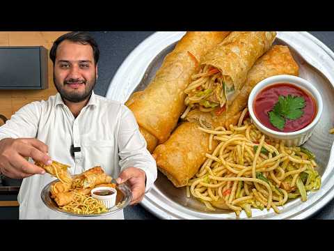 Singaporean Spring Rolls Restaurant Style