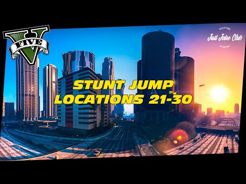 Stunt Jump Locations 21-30 | Full Guide Tutorial | GTA V Online