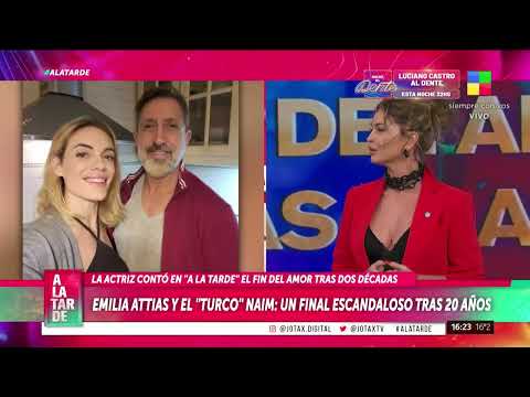 Exclusivo: Emilia Attias habla luego de la separación con el Turco Naimilia