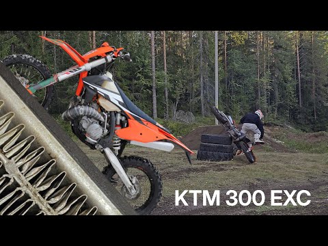 STOPPIES & REPAIR - KTM 300 EXC