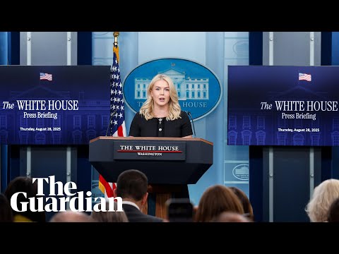 Donald Trump's press secretary gives briefing – watch live