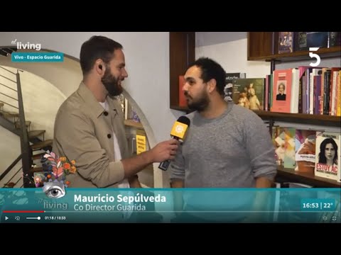 Fuimos a la inauguración de la nueva librería Espacio Guarida y hablamos con Mauricio Sepúlveda