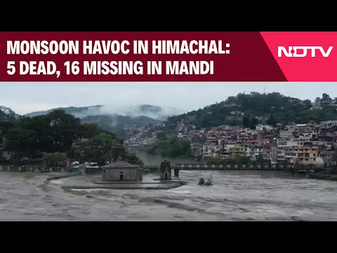 Himachal Rain News | Monsoon Havoc In Himachal: 5 Dead, 16 Missing In Mandi; Over 400 Roads Closed