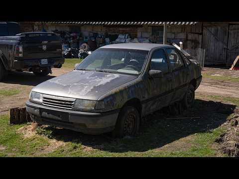 Starting Opel Vectra 1.6 After 11 Years + Test Drive