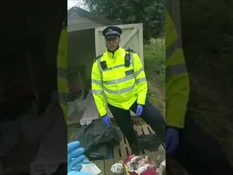 Moment Constance Marten's baby is found
