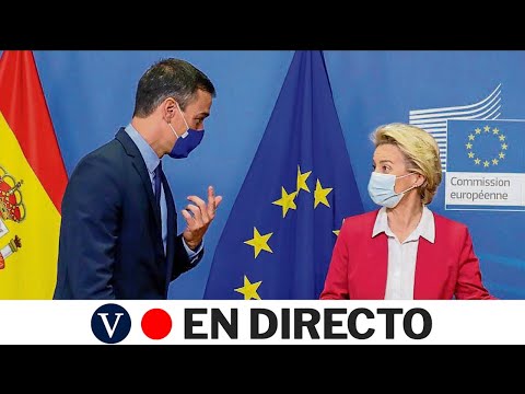 DIRECTO: Sánchez recibe a Ursula von der Leyen en la sede de Red Eléctrica de España