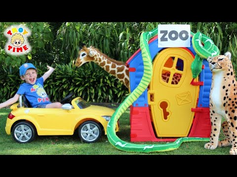 Troy Learns About Jungle Animals for Kids