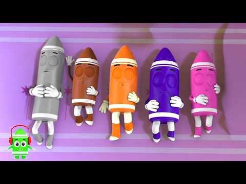 Dieci in un Letto Canzone e Di Più Video per Bambini In Età Prescolare - Babyrainbow