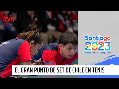 El gran punto de set de Chile en el tenis de mesa