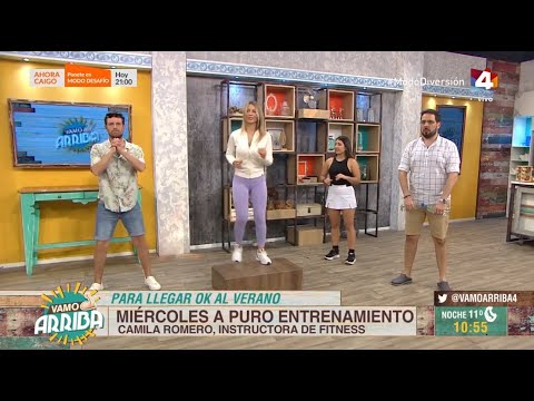 Vamo Arriba - Tips de Camila Romero: Entrenamiento para hacer al aire libre